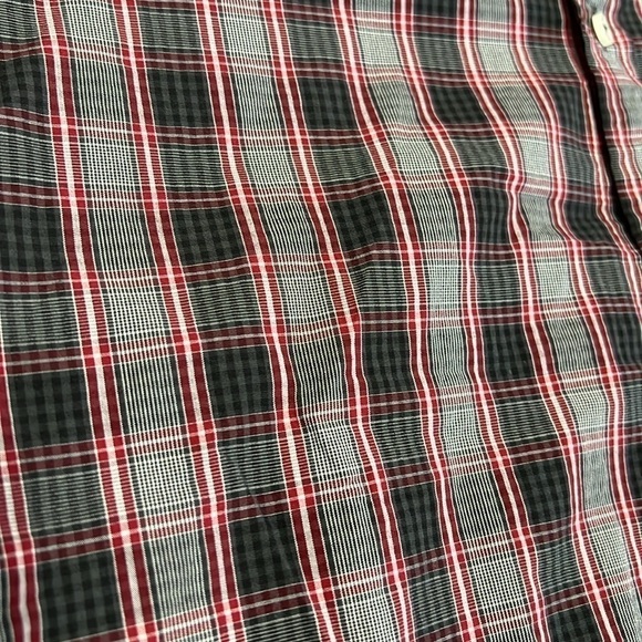 ROWN plaid long sleeve dress shirt - Picture 2 of 3